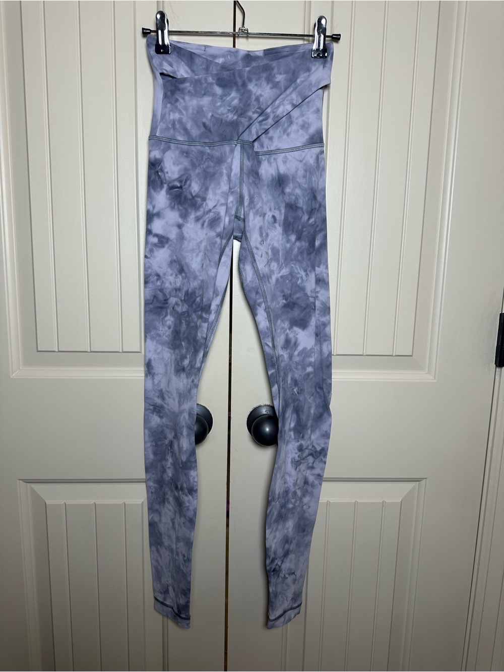 Lululemon Align Pant 28" Diamond Dye Stargaze Pitch Grey Criss Cross Waist 2